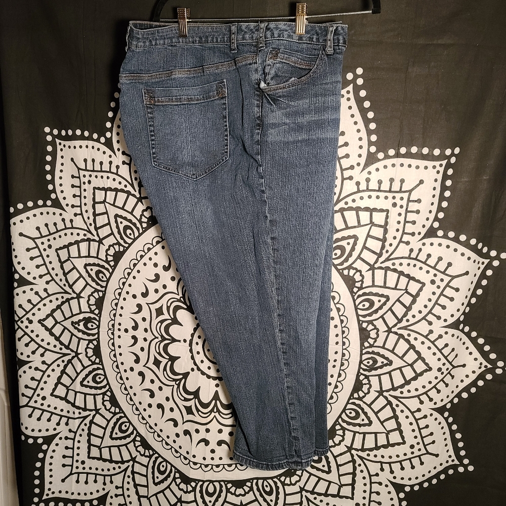 Lane Bryant denim stretch Capri 26